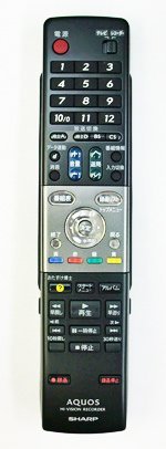 「非常に良い」シャープ DVD DV-ACW72、DV-ACW75、DV-ACW80用リモコン送信機 0046380187(中古品)