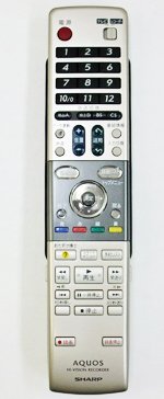 「非常に良い」シャープ DVD DV-AC72、DV-AC75用リモコン送信機 0046380191(中古品)