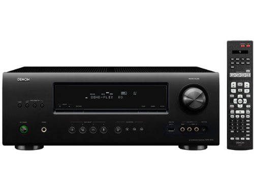 DENON AVサラウンドレシーバー 5.1ch ブラック AVR-1612-K(中古品)