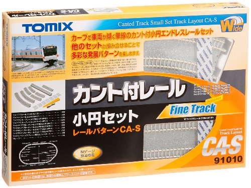 TOMIX Nゲージ カント付レール 小円セットCA-S 91010 鉄道模型用品(中古品)の通販は 5,753円