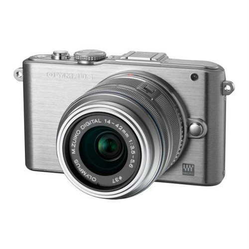 OLYMPUS ミラーレス一眼 PEN mini E-PM1 レンズキット シルバー E-PM1 LKIT(中古品)の通販はau PAY マーケット  - オマツリライフ | au PAY マーケット－通販サイト