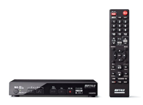 BUFFALO 地デジチューナー内蔵 コンパクトHDDレコーダー DVR-1C/500G(中古品)