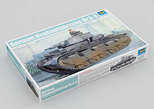「非常に良い」トランペッター 1/35 ノイバウフォールツォイク クルップ プラモデル(中古品)