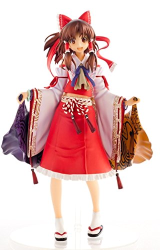 「未使用品」博麗霊夢 PVC完成品フィギュア（第６回例大祭カタログ表紙絵版）(中古品)