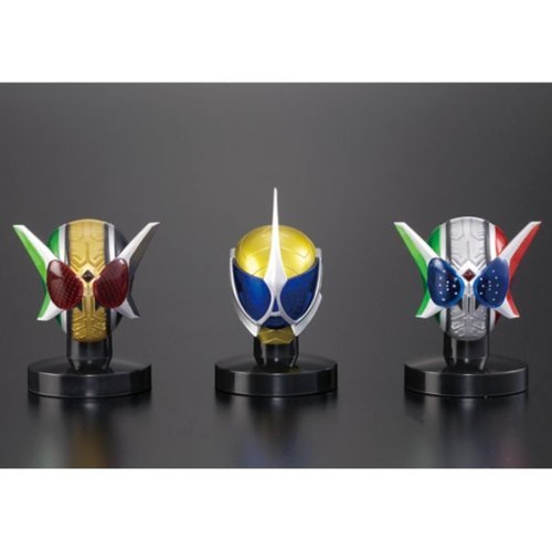 「ほぼ新品」プレミアムバンダイ限定 マスクコレクション 仮面ライダーＷセット3(中古品)