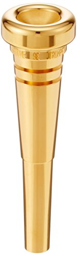 「未使用品」ベストブラス　トランペット・マウスピース　9E　金メッキ仕上げ(中古品)