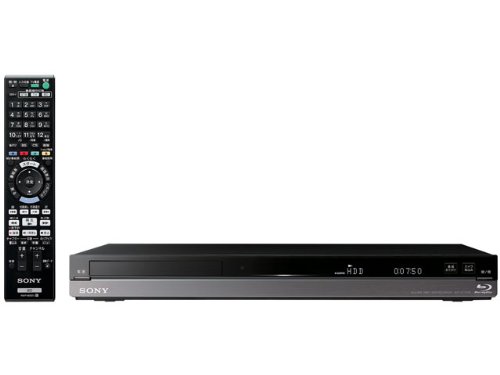 SONY 500GB 2チューナー ブルーレイレコーダー BDZ-AT750W(中古品)