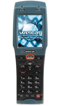 ウェルキャット カラー液晶1次元メモリハンディターミナル XIT-200-M(中古品)