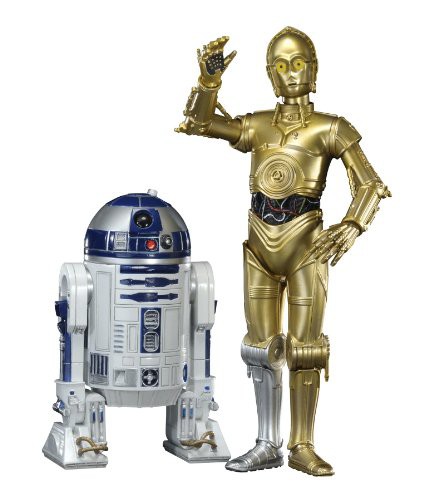 コトブキヤ スター・ウォーズ ARTFX+ R2-D2 & C-3PO 1/10スケール PVC塗装 (中古品)