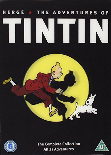 「未使用品」The Adventures of Tintin - Complete Collection - 5-DVD Box Set ( Les a(中古品)