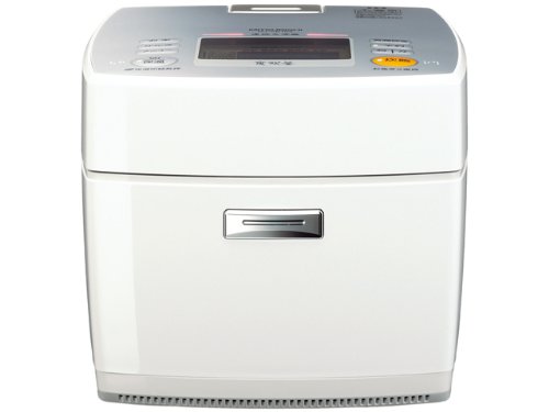 三菱 IHジャー炊飯器 炭炊釜シリーズ 5.5合炊き ピュアホワイト NJ-VE102-W(中古品)