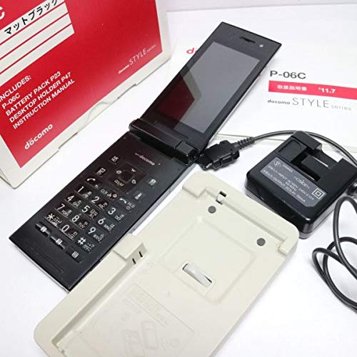 P-06C(マットブラック)(中古品)の通販は 携帯電話本体
