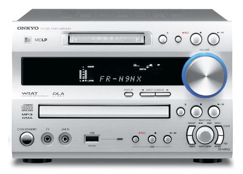 ONKYO CD/MDチューナーアンプ シルバー FR-N9NX(S)(中古品)