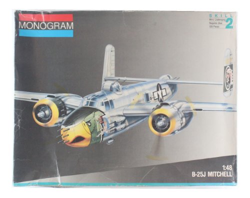 「非常に良い」モノグラム 1/48 B-25J ミッチェル(中古品)