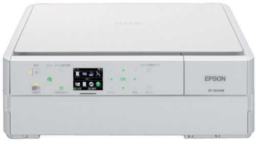 EPSON Colorio インクジェット複合機 EP-804AW 有線・無線LAN標準対応 スマ(中古品)の通販は