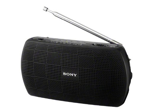 SONY ステレオポータブルラジオ ブラック SRF-18/B(中古品)の通販は