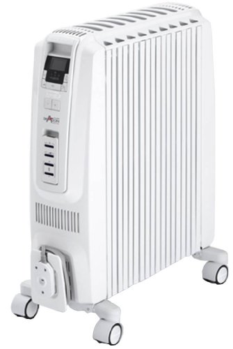 DeLonghi オイルラジエターヒーター  ドラゴンデジタル  X字型フィン9枚 (中古品)の通販は 13,437円