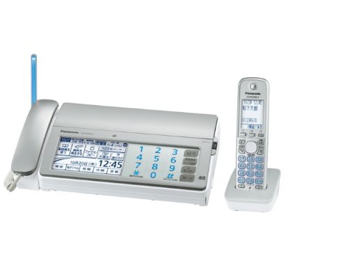 パナソニック おたっくす デジタルコードレスFAX 子機1台付き 1.9GHz DECT (中古品)