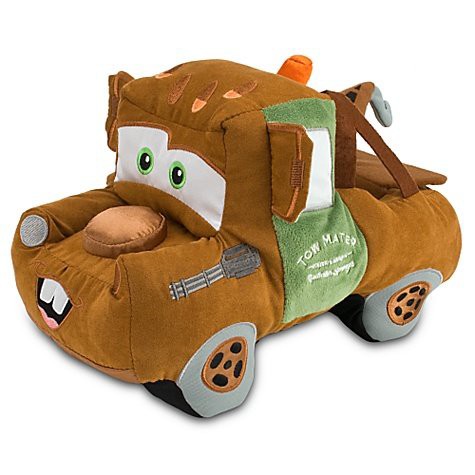 ディズニー・カーズ2 ・Tow Mater (トゥ・メーター) 12インチぬいぐるみ(中古品)