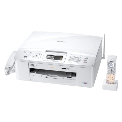 「未使用品」BROTHER A4インクジェットFAX複合機 MyMio デジタル子機1台 MFC-J705D(中古品)