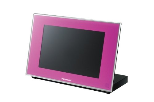 「未使用品」パナソニック デジタルフォトフレーム 7型液晶画面 2GB ピンク MW-S300-P(中古品)