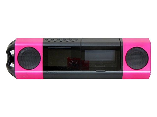 「ほぼ新品」Pioneer STEEZ AUDIOシリーズ ポータブルスピーカー ピンク STZ-D10S-P(中古品)