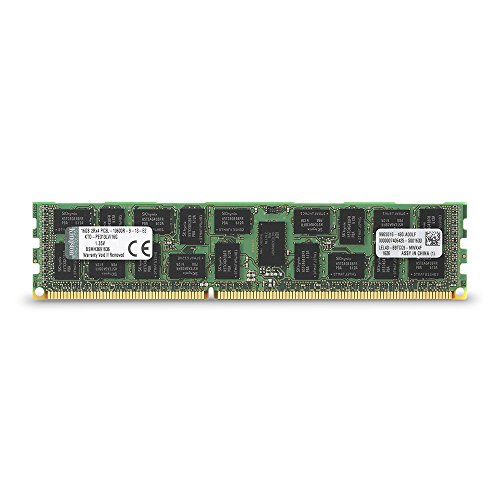 「非常に良い」キングストン Kingston メモリー 1333MHz 16GB Reg ECC Low Voltage Module(中古品)