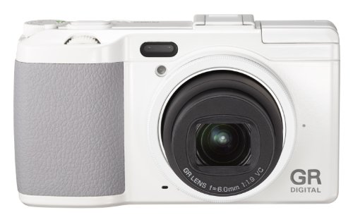 「ほぼ新品」RICOH デジタルカメラ GR DIGITAL IV ホワイトエディション(中古品)