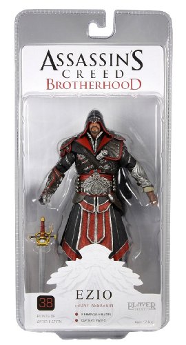 「ほぼ新品」Neca - Figurine Assassin's Creed Ezio Noir - 0634482608494(中古品)