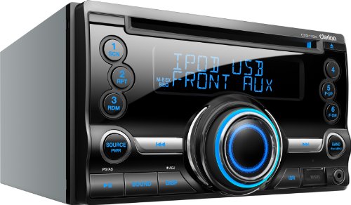 「非常に良い」Clarion(クラリオン)　2DIN CD/USB/MP3/WMA レシーバー CX211BK(中古品)
