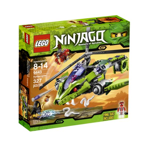 「未使用品」LEGO Ninjago Rattlecopter 9443(中古品)