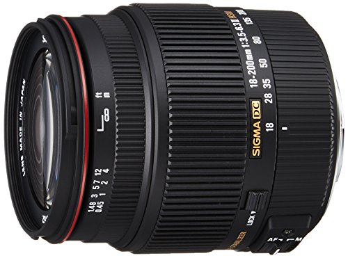「非常に良い」SIGMA 高倍率ズームレンズ 18-200mm F3.5-6.3IIDC OS HSM シグマ用 APS-C専(中古品)