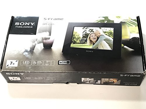 「ほぼ新品」ソニー SONY デジタルフォトフレーム S-Frame C70A 7.0型 ホワイト DPF-C70(中古品)