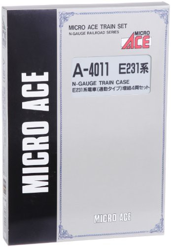 マイクロエース Nゲージ E231系通勤タイプ・中央・総武線色 増結4両セット (中古品)