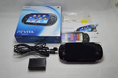 PlayStation Vita (プレイステーション ヴィータ) Wi‐Fiモデル クリスタル(中古品)