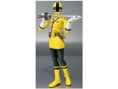 「未使用品」S.H.Figuarts　S.H.フィギュアーツ　シンケンイエロー 侍戦隊シンケンジャ (中古品)