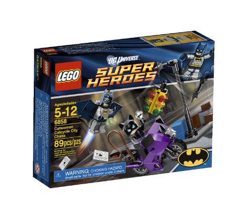 「ほぼ新品」レゴ スーパー・ヒーローズ キャットウーマンのシティーチェイス 6858 Lego(中古品)