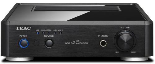 TEAC Reference 01 USB DAC/ステレオプリメインアンプ ブラック A-H01-B(中古品)