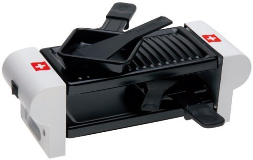「未使用品」NOUVEL RACLETTE DUO SWISS ラクレット 二人用 ホワイト(中古品)
