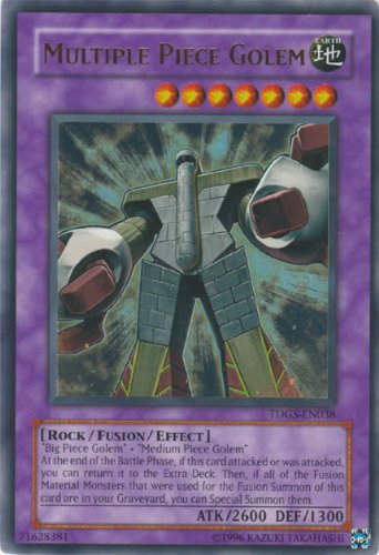 遊戯王 英語版 Multiple Piece Golem (TDGS-EN038) - The Duelist Genesis (中古品)