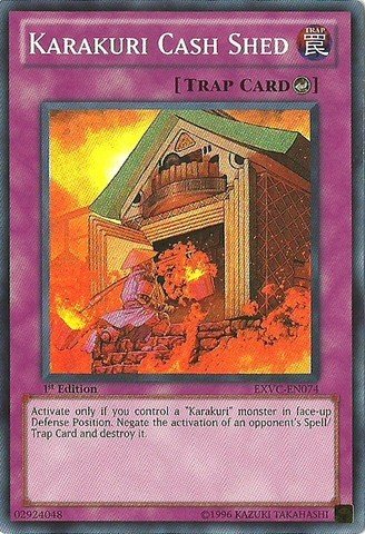 「未使用品」遊戯王 英語版 Karakuri Cash Shed (EXVC-EN074) - Extreme Victory - Unli(中古品)