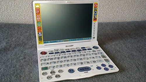 SHARP 電子辞書 PW-U5000 音声機能付辞書　本格派英語等20コンテンツ（リー(中古品)