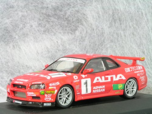 「未使用品」エブロ 1/43 R34アルティアスカイラインGT-R 43067 完成品(中古品)