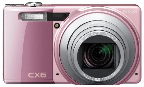 RICOH デジタルカメラ CX6ピンク CX6-PK(中古品)