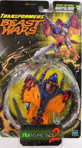トランスフォーマー ビースト ウォーズ トランスメタルズ2 ナイトグライダ (中古品)
