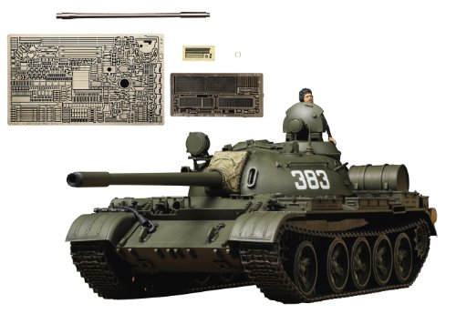 「非常に良い」タミヤ スケール限定シリーズ 1/35 ソビエト戦車 T-55A (アベール社製エッ (中古品)