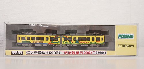 「ほぼ新品」Nゲージ NT47 江ノ島電鉄 1500形 新明治製菓号(中古品)