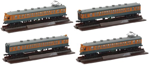 鉄道コレクション 国鉄52系飯田線 (静鉄快速色) 4両セットA(中古品)