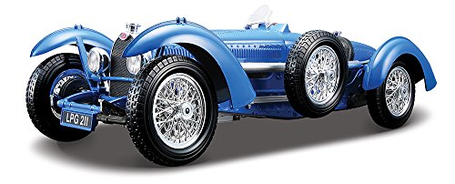 「未使用品」ブラーゴ 1/18 ミニカー ブガッティ Bugatti Type 59 18-12062 (ブルー)(中古品)