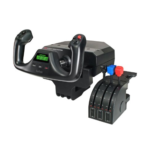 「非常に良い」Saitek (サイテック)　"Pro Flight Yoke System" プロフライトヨークシステ(中古品)